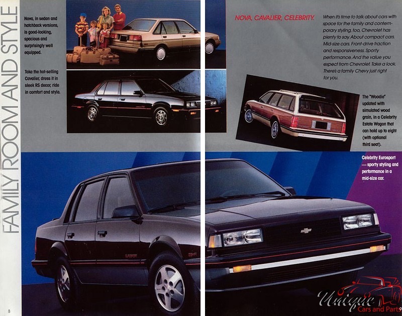 1987 Chevrolet Cars And Trucks Mailer Page 8